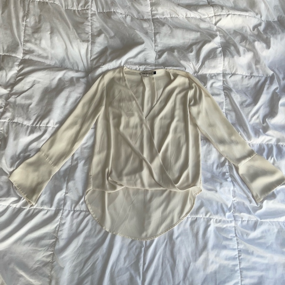 Veronica M white blouse size S